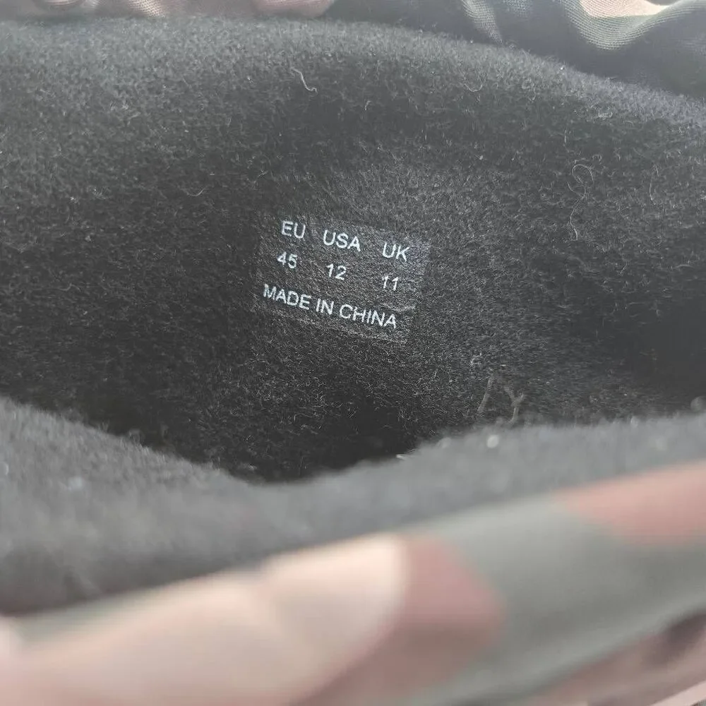 Apres Research Beta Boots Size 12 Camo Camouflage Snow